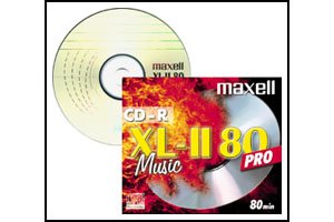 Maxell CDR-80 music  10-pack