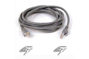 Belkin RJ45 CAT-5e Fastcat Snagless UTP Patch Cable 5m grey